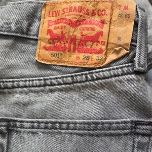 Levi's Classic Gray Jeans